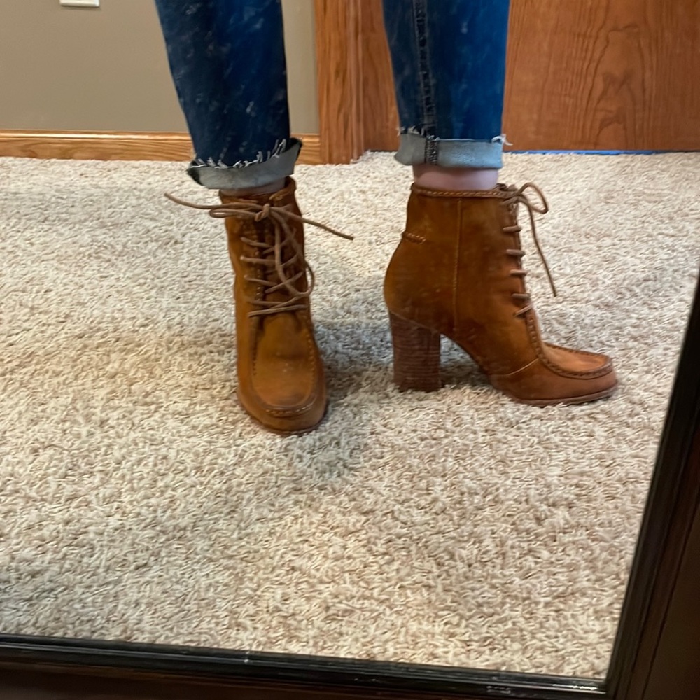 Frye heeled booties